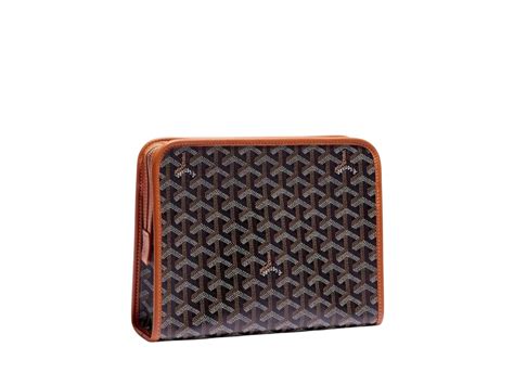 goyard jouvence toiletry pouch goyardine|jouvence toiletry bag.